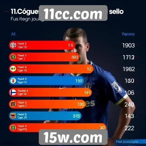 Estatísticas de jogadores ativos no 11cc.com